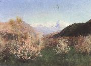 Levitan, Isaak Fruhling in Italy painting